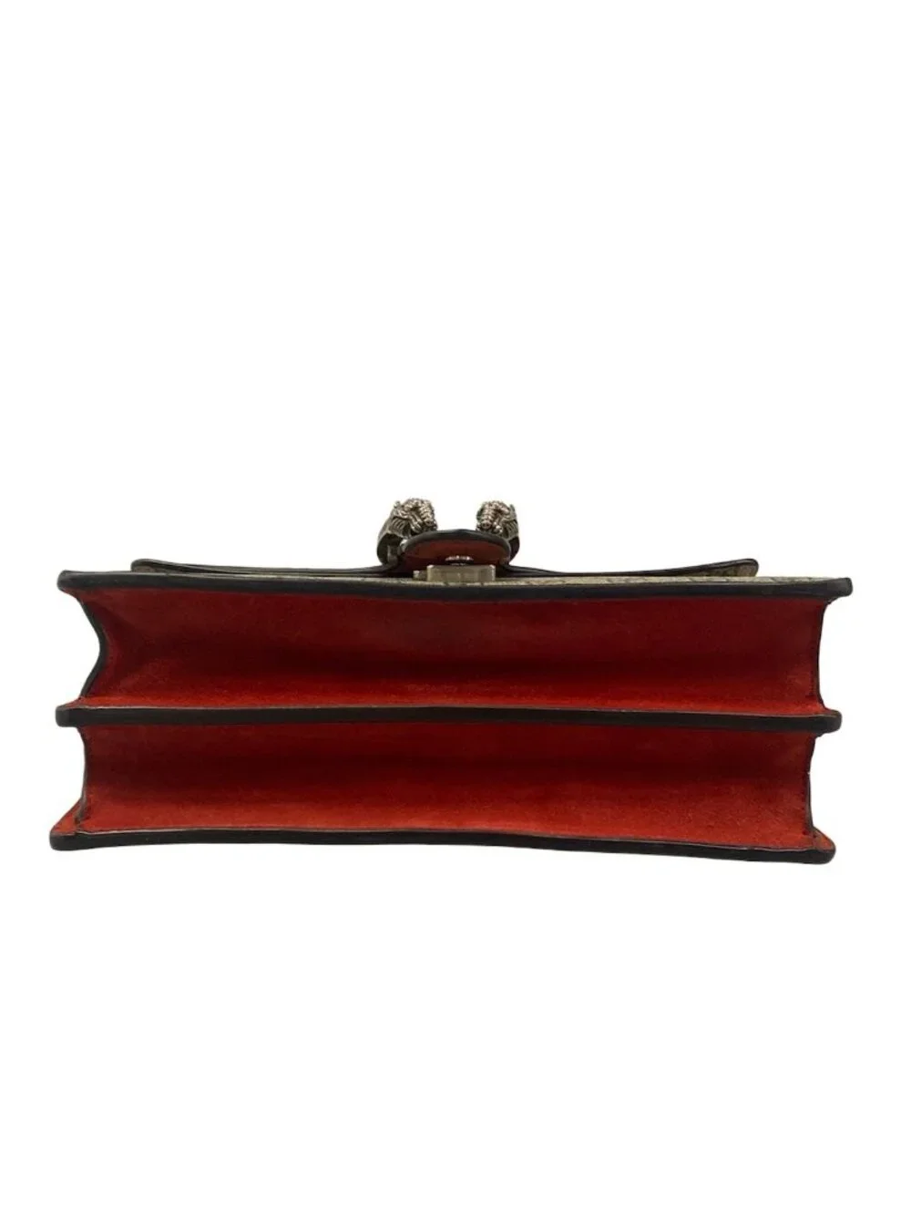 Gucci Shoulder Bag Dionysus Beige Brown Red